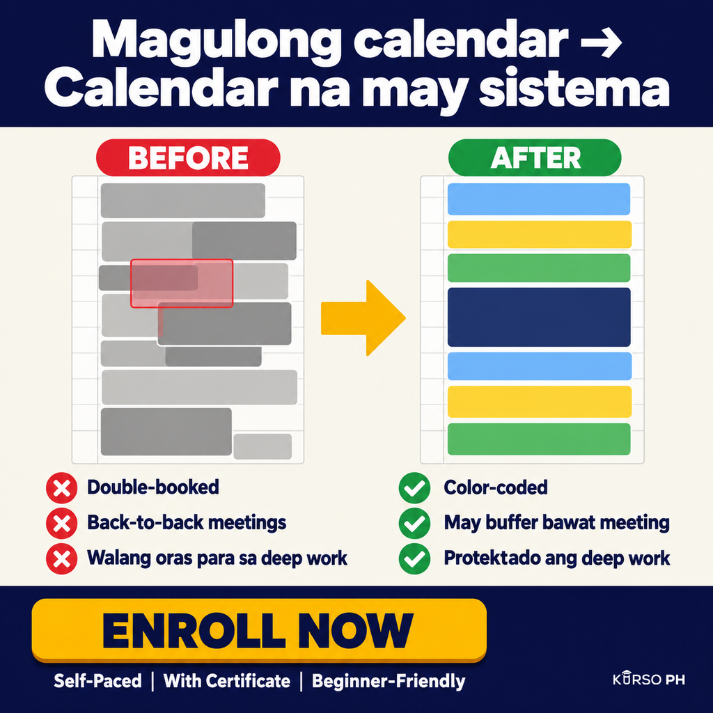 Calendar Management Course (Fast Track)