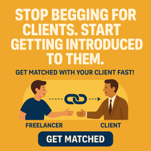 Get Matched with Clients